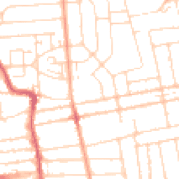 Daytime road noise heatmap for SS2 4AR
