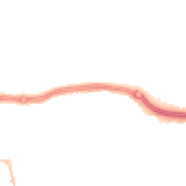 Night-time road noise heatmap for SS2 4AT