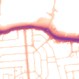 Daytime road noise heatmap for SS2 4AX