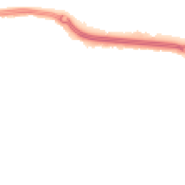 Night-time road noise heatmap for SS2 4BH