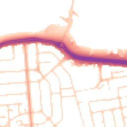 Daytime road noise heatmap for SS2 4BP