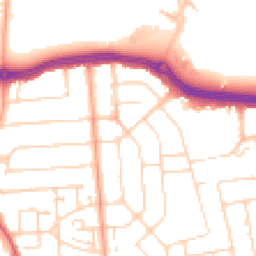 Daytime road noise heatmap for SS2 4BS