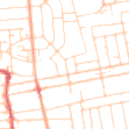 Daytime road noise heatmap for SS2 4DB