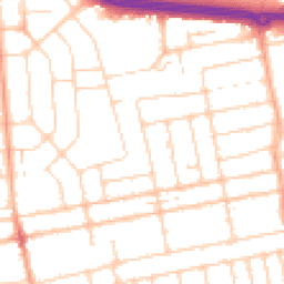 Daytime road noise heatmap for SS2 4DL
