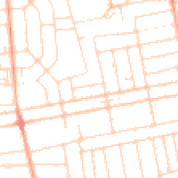 Daytime road noise heatmap for SS2 4DR