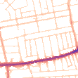 Daytime road noise heatmap for SS2 4GX