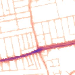 Daytime road noise heatmap for SS2 4PF