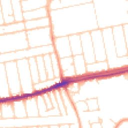 Daytime road noise heatmap for SS2 4PL