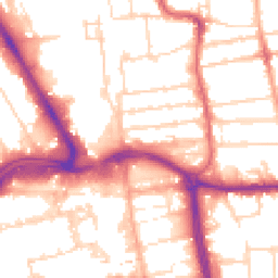 Daytime road noise heatmap for SS2 5AL