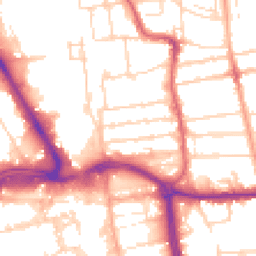 Daytime road noise heatmap for SS2 5AX
