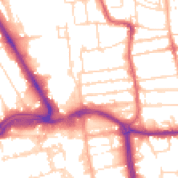 Daytime road noise heatmap for SS2 5BS
