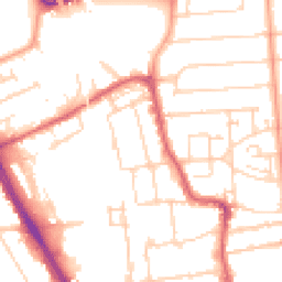 Daytime road noise heatmap for SS2 5DR
