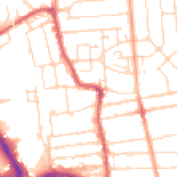 Daytime road noise heatmap for SS2 5GD