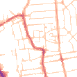 Daytime road noise heatmap for SS2 5HF