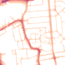 Daytime road noise heatmap for SS2 5HG