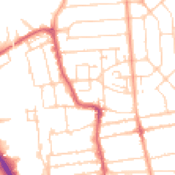 Daytime road noise heatmap for SS2 5HH