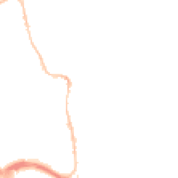 Night-time road noise heatmap for SS2 5HT