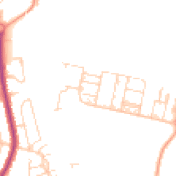 Daytime road noise heatmap for SS2 5RZ