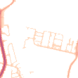 Daytime road noise heatmap for SS2 5SX