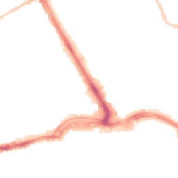 Night-time road noise heatmap for SS2 6AZ