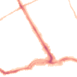 Night-time road noise heatmap for SS2 6DQ