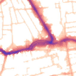 Daytime road noise heatmap for SS2 6FD