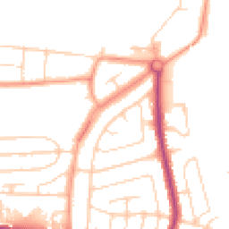 Daytime road noise heatmap for SS2 6QU