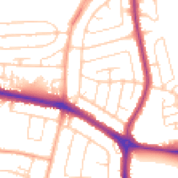 Daytime road noise heatmap for SS2 6RY
