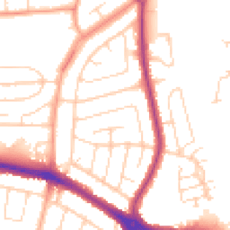 Daytime road noise heatmap for SS2 6SG