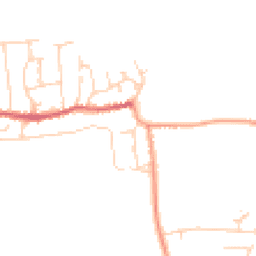 Daytime road noise heatmap for SS3 0AJ