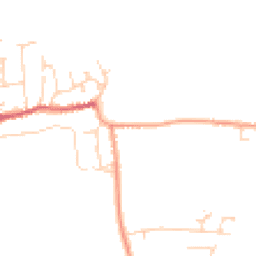 Daytime road noise heatmap for SS3 0AN