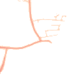 Daytime road noise heatmap for SS3 0AZ