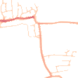 Daytime road noise heatmap for SS3 0BD