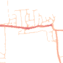 Daytime road noise heatmap for SS3 0BJ