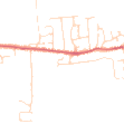 Daytime road noise heatmap for SS3 0BN
