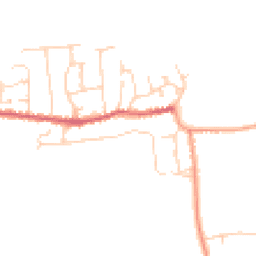 Daytime road noise heatmap for SS3 0DD