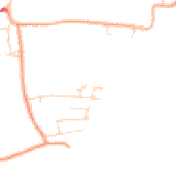 Daytime road noise heatmap for SS3 0DP