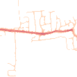 Daytime road noise heatmap for SS3 0DQ