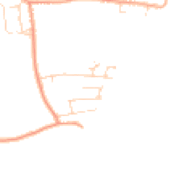 Daytime road noise heatmap for SS3 0DX