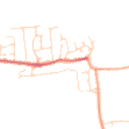 Daytime road noise heatmap for SS3 0EG