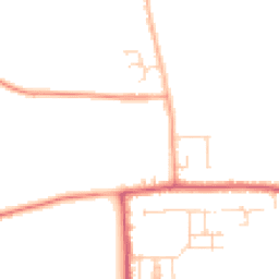 Daytime road noise heatmap for SS3 0GH