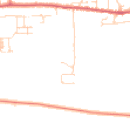 Daytime road noise heatmap for SS3 0GN