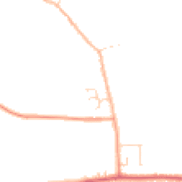 Daytime road noise heatmap for SS3 0JT