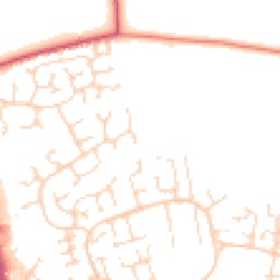 Daytime road noise heatmap for SS3 8BU