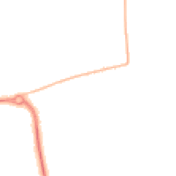 Night-time road noise heatmap for SS3 8TA