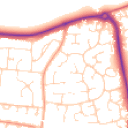 Daytime road noise heatmap for SS3 8UR