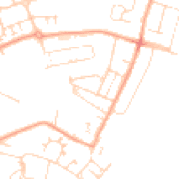 Daytime road noise heatmap for SS3 9BH