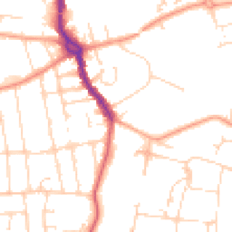Daytime road noise heatmap for SS3 9DA