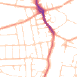Daytime road noise heatmap for SS3 9DT