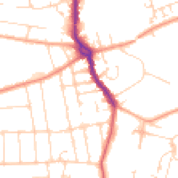 Daytime road noise heatmap for SS3 9EB
